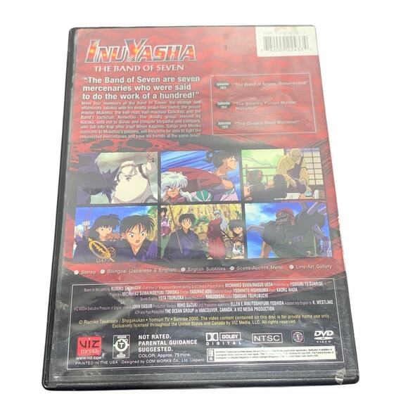 Inuyasha Band of Seven Anime DVD DIY35 Volume 35 - Picture 2 of 3
